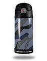 Skin Decal Wrap for Thermos Funtainer 12oz Bottle Camouflage Blue (BOTTLE NOT INCLUDED)