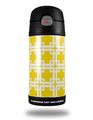 Skin Decal Wrap for Thermos Funtainer 12oz Bottle Boxed Yellow (BOTTLE NOT INCLUDED)