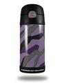 Skin Decal Wrap for Thermos Funtainer 12oz Bottle Camouflage Purple (BOTTLE NOT INCLUDED)