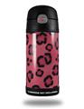 Skin Decal Wrap for Thermos Funtainer 12oz Bottle Leopard Skin Pink (BOTTLE NOT INCLUDED)