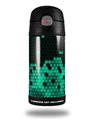 Skin Decal Wrap for Thermos Funtainer 12oz Bottle HEX Seafoan Green (BOTTLE NOT INCLUDED)