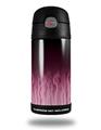 Skin Decal Wrap for Thermos Funtainer 12oz Bottle Fire Pink (BOTTLE NOT INCLUDED)