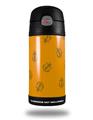 Skin Decal Wrap for Thermos Funtainer 12oz Bottle Anchors Away Orange (BOTTLE NOT INCLUDED)