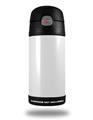 Skin Decal Wrap for Thermos Funtainer 12oz Bottle Solids Collection White (BOTTLE NOT INCLUDED)