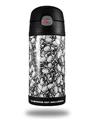 Skin Decal Wrap for Thermos Funtainer 12oz Bottle Scattered Skulls White (BOTTLE NOT INCLUDED)