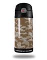 Skin Decal Wrap for Thermos Funtainer 12oz Bottle WraptorCamo Digital Camo Desert (BOTTLE NOT INCLUDED)