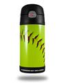 Skin Decal Wrap for Thermos Funtainer 12oz Bottle Softball (BOTTLE NOT INCLUDED)
