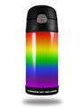 Skin Decal Wrap for Thermos Funtainer 12oz Bottle Smooth Fades Rainbow (BOTTLE NOT INCLUDED)