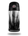 Skin Decal Wrap for Thermos Funtainer 12oz Bottle Lightning Black (BOTTLE NOT INCLUDED)