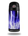 Skin Decal Wrap for Thermos Funtainer 12oz Bottle Lightning Blue (BOTTLE NOT INCLUDED)