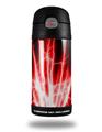 Skin Decal Wrap for Thermos Funtainer 12oz Bottle Lightning Red (BOTTLE NOT INCLUDED)