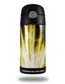 Skin Decal Wrap for Thermos Funtainer 12oz Bottle Lightning Yellow (BOTTLE NOT INCLUDED)