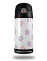 Skin Decal Wrap for Thermos Funtainer 12oz Bottle Pastel Flowers (BOTTLE NOT INCLUDED)
