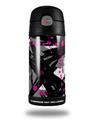 Skin Decal Wrap for Thermos Funtainer 12oz Bottle Abstract 02 Pink (BOTTLE NOT INCLUDED)