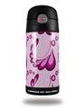 Skin Decal Wrap for Thermos Funtainer 12oz Bottle Petals Pink (BOTTLE NOT INCLUDED)