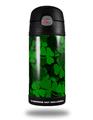 Skin Decal Wrap for Thermos Funtainer 12oz Bottle St Patricks Clover Confetti (BOTTLE NOT INCLUDED)