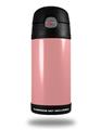 Skin Decal Wrap for Thermos Funtainer 12oz Bottle Solids Collection Pink (BOTTLE NOT INCLUDED)