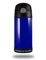 Skin Decal Wrap for Thermos Funtainer 12oz Bottle Solids Collection Royal Blue (BOTTLE NOT INCLUDED)