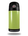 Skin Decal Wrap for Thermos Funtainer 12oz Bottle Solids Collection Sage Green (BOTTLE NOT INCLUDED)