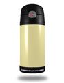 Skin Decal Wrap for Thermos Funtainer 12oz Bottle Solids Collection Yellow Sunshine (BOTTLE NOT INCLUDED)