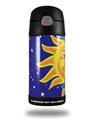 Skin Decal Wrap for Thermos Funtainer 12oz Bottle Moon Sun (BOTTLE NOT INCLUDED)