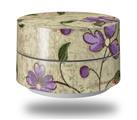 Skin Decal Wrap for Google WiFi Original Flowers and Berries Purple (GOOGLE WIFI NOT INCLUDED)
