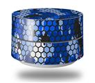 Skin Decal Wrap for Google WiFi Original HEX Mesh Camo 01 Blue Bright (GOOGLE WIFI NOT INCLUDED)