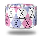 Skin Decal Wrap for Google WiFi Original Argyle Pink and Blue (GOOGLE WIFI NOT INCLUDED)