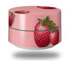 Skin Decal Wrap for Google WiFi Original Strawberries on Pink (GOOGLE WIFI NOT INCLUDED)
