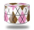 Skin Decal Wrap for Google WiFi Original Argyle Pink and Brown (GOOGLE WIFI NOT INCLUDED)