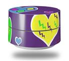 Skin Decal Wrap for Google WiFi Original Crazy Hearts (GOOGLE WIFI NOT INCLUDED)