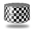 Skin Decal Wrap for Google WiFi Original Checkered Canvas Black and White (GOOGLE WIFI NOT INCLUDED)