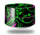 Skin Decal Wrap for Google WiFi Original Twisted Garden Green and Hot Pink (GOOGLE WIFI NOT INCLUDED)