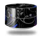 Skin Decal Wrap for Google WiFi Original Twisted Garden Gray and Blue (GOOGLE WIFI NOT INCLUDED)