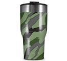 WraptorSkinz Skin Wrap compatible with 2017 and newer RTIC Tumblers 30oz Camouflage Green (TUMBLER NOT INCLUDED)