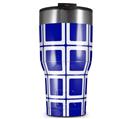 WraptorSkinz Skin Wrap compatible with 2017 and newer RTIC Tumblers 30oz Squared Royal Blue (TUMBLER NOT INCLUDED)