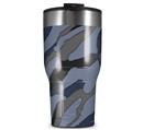 WraptorSkinz Skin Wrap compatible with 2017 and newer RTIC Tumblers 30oz Camouflage Blue (TUMBLER NOT INCLUDED)