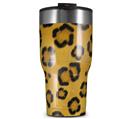 WraptorSkinz Skin Wrap compatible with 2017 and newer RTIC Tumblers 30oz Leopard Skin (TUMBLER NOT INCLUDED)