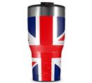 WraptorSkinz Skin Wrap compatible with 2017 and newer RTIC Tumblers 30oz Union Jack 02 (TUMBLER NOT INCLUDED)