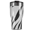 WraptorSkinz Skin Wrap compatible with 2017 and newer RTIC Tumblers 30oz Zebra Skin (TUMBLER NOT INCLUDED)