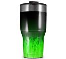 WraptorSkinz Skin Wrap compatible with 2017 and newer RTIC Tumblers 30oz Fire Green (TUMBLER NOT INCLUDED)