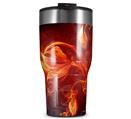 WraptorSkinz Skin Wrap compatible with 2017 and newer RTIC Tumblers 30oz Fire Flower (TUMBLER NOT INCLUDED)