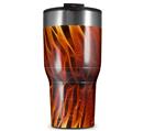 WraptorSkinz Skin Wrap compatible with 2017 and newer RTIC Tumblers 30oz Fractal Fur Tiger (TUMBLER NOT INCLUDED)