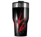WraptorSkinz Skin Wrap compatible with 2017 and newer RTIC Tumblers 30oz WraptorSkinz WZ on Black (TUMBLER NOT INCLUDED)