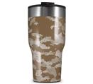 WraptorSkinz Skin Wrap compatible with 2017 and newer RTIC Tumblers 30oz WraptorCamo Digital Camo Desert (TUMBLER NOT INCLUDED)