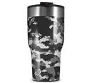 WraptorSkinz Skin Wrap compatible with 2017 and newer RTIC Tumblers 30oz WraptorCamo Digital Camo Gray (TUMBLER NOT INCLUDED)