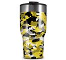 WraptorSkinz Skin Wrap compatible with 2017 and newer RTIC Tumblers 30oz WraptorCamo Digital Camo Yellow (TUMBLER NOT INCLUDED)