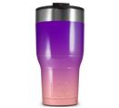 WraptorSkinz Skin Wrap compatible with 2017 and newer RTIC Tumblers 30oz Smooth Fades Pink Purple (TUMBLER NOT INCLUDED)