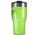 WraptorSkinz Skin Wrap compatible with 2017 and newer RTIC Tumblers 30oz Raining Neon Green (TUMBLER NOT INCLUDED)