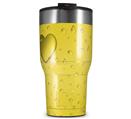 WraptorSkinz Skin Wrap compatible with 2017 and newer RTIC Tumblers 30oz Raining Yellow (TUMBLER NOT INCLUDED)